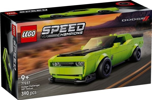 LEGO Speed Champions 77237 Dodge Challenger SRT Hellcat urheiluauto