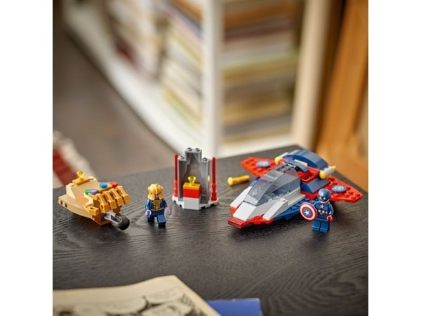 LEGO Super Heroes 76319 Captain America mot Thanos