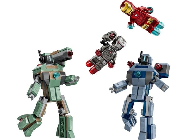 LEGO Super Heroes 76320 Iron Man og War Machine mot Hammer-droner