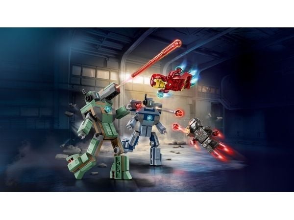 LEGO Super Heroes 76320 Iron Man og War Machine mot Hammer-droner