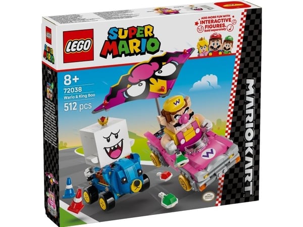 LEGO Super Mario 72038 Mario Kart™ – Wario og King Boo