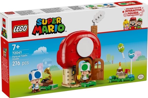 LEGO Super Mario 72041 Kalas i Toads hus