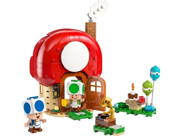 LEGO Super Mario 72041 Kalas i Toads hus