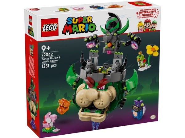 LEGO Super Mario 72042 Prince Florian og Castle Bowser