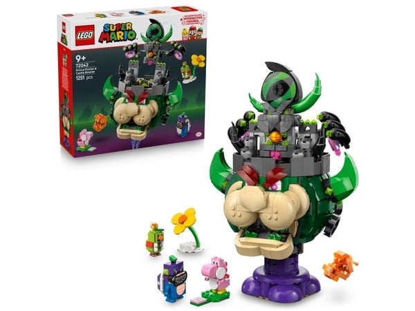 LEGO® Super Mario 72042 Prins Florian och Bowser-slottet