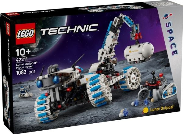 LEGO Technic 42211 Lunar Outpost™ månerover-romkjøretøy
