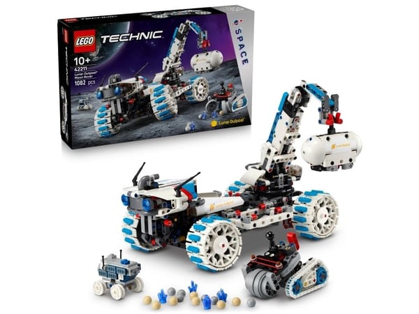 LEGO Technic 42211 Lunar Outpost™ månerover-romkjøretøy