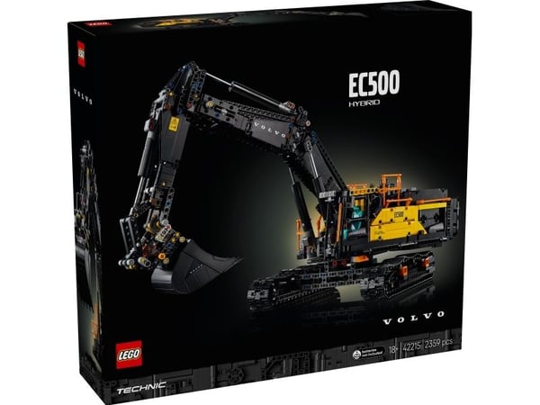 LEGO Technic 42215 Volvo EC500 Hybrid gravemaskin