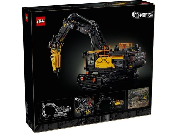 LEGO Technic 42215 Volvo EC500 Hybrid gravemaskin