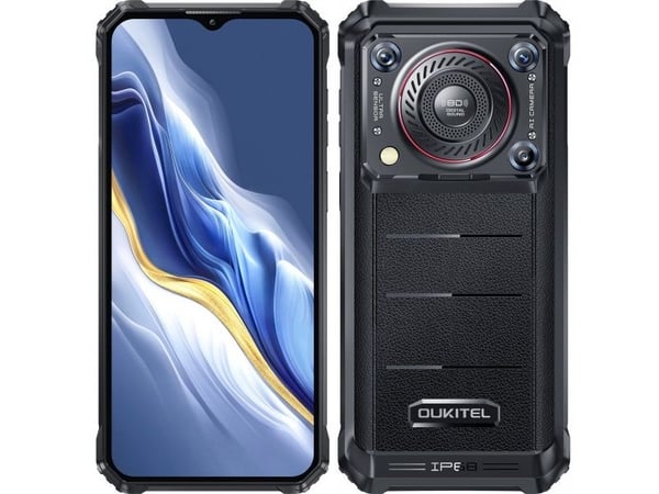 Oukitel WP36 8/128GB musta (WP36-BK/OL) älypuhelin