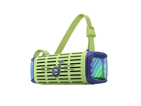Soundcore Boom 3i - Høyttaler - for bærbar bruk - trådløs - Bluetooth - Appstyrt - 50 watt - jungelgrønn