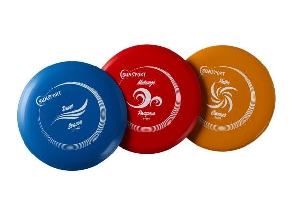Gra DiscGolf-sett START, Putter, Mid Range&Drivet Plast Gra DiscGolf-sett START, Putter, Mid Range&Drivet Plast