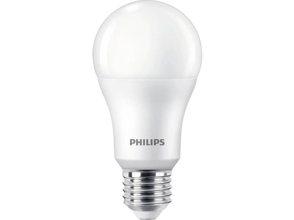 Philips - LED-lyspære - form: A67 - mattslipt finish - E27 - 13 W (ekvivalent 100 W) - klasse E - varmt hvitt lys - 2700 K (en pakke 3)