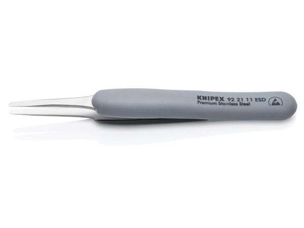 Knipex 92 21 11 ESD ESD Tarkkuuspinsetit Kärki 123 mm