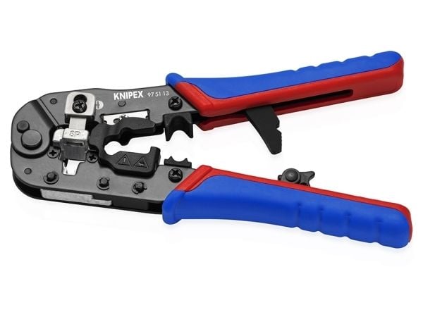 Knipex krympetang for RJ45 western stick