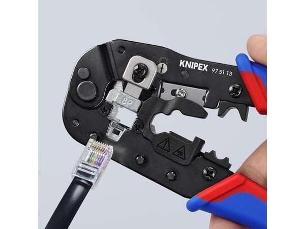 Knipex puristuspihdit til RJ45-länsisauva