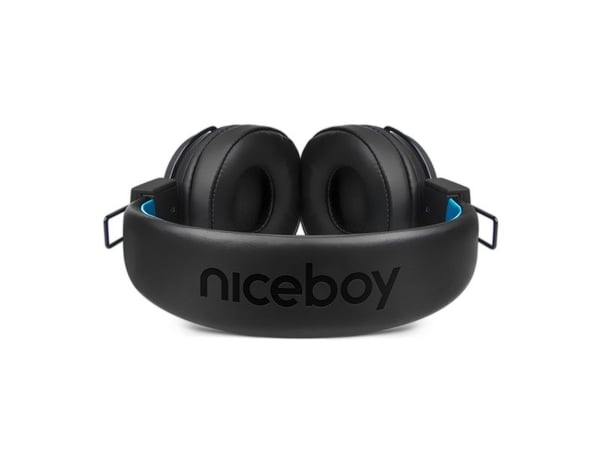 Niceboy Joy 3, Ledning & Trådløs, 20 - 20000 Hz, Samtaler/musikk, Hodetelefoner, Sort, Turkis