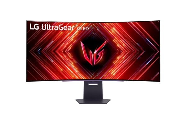 LG UltraGear 45GS95QX-B - OLED-skjerm - gaming - kurvet - 45" - 3440 x 1440 UWQHD @ 240 Hz - 1300 cd/m² - 1500000:1 - DisplayHDR 400 True Black - 0...