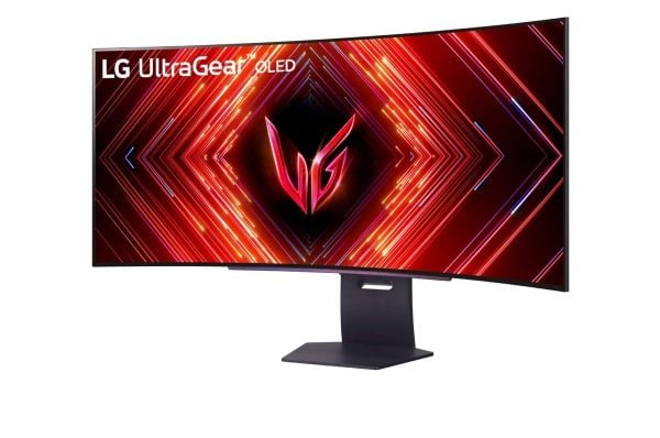 LG UltraGear 45GS95QX-B - OLED-skjerm - gaming - kurvet - 45" - 3440 x 1440 UWQHD @ 240 Hz - 1300 cd/m² - 1500000:1 - DisplayHDR 400 True Black - 0...