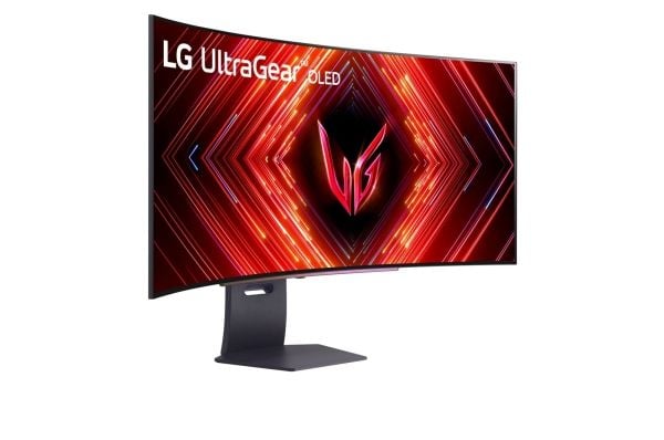 LG UltraGear 45GS95QX-B - OLED-skjerm - gaming - kurvet - 45" - 3440 x 1440 UWQHD @ 240 Hz - 1300 cd/m² - 1500000:1 - DisplayHDR 400 True Black - 0...