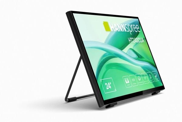 Hannspree HT240CUA, 60,5 cm (23,8"), 1920 x 1080 piksler, Fuld HD, LED, 6 ms, Sort
