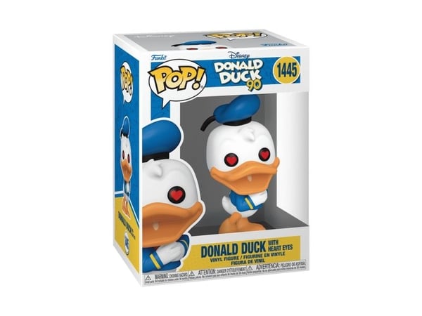 Funko Pop! hahmo Disney Aku Ankka sydänsilmillä 10cm