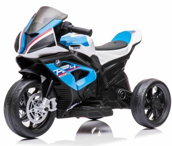 BMW HP4 EL motorsykkel for barn 12V litium - Blå