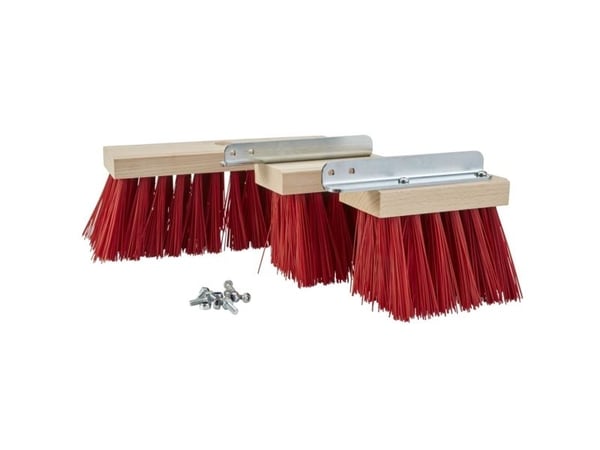 Støvelbørster, Vikan, 32x11x11,5 cm, galvanisert stål/PVC/tre, stive