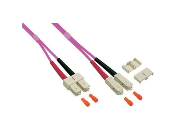 Techly ILWL D5-B-010/OM4, 1 m, OM4, SC, SC