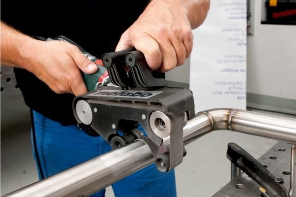Metabo RBE 9-60, putkihiomakone, musta, vihreä, punainen, 8 m/min, 14 m/min, 99 dB, 88 dB, 99 dB