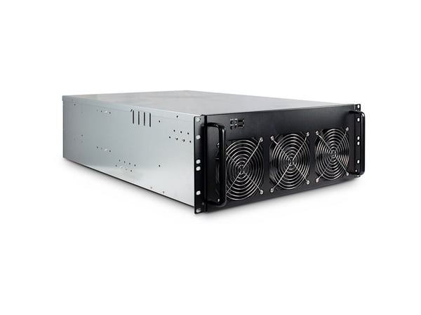 Inter-Tech 4W40 - Rackmonterbar - 4U - ATX - ingen strømforsyning (ATX)