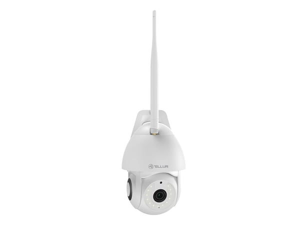 Tellur TLL331451, IP-sikkerhetskamera, Utendørs, Trådløs, Bord, Hvit, Lyspære