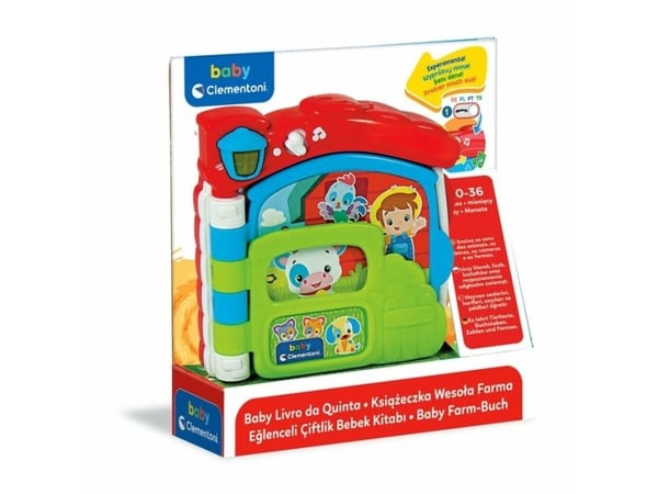 Clementoni Baby Farm puhuva kirja 17652