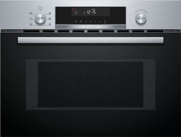 Bosch Serie 6 CMA585GS1, Innebygget, Kombinasjon mikrobølge, 44 l, 900 W, Innebygd skjerm, LCD