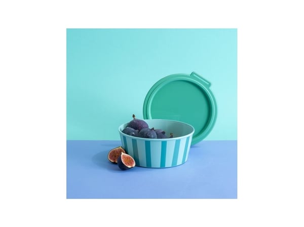koziol Nora, Bolle, Rund, 1,3 l, Blå, Grønn, 1 stykker