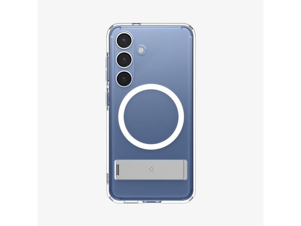 Spigen Ultra Hybrid S (MagFit), Suojus, Samsung, Galaxy S25, 15,8 cm (6.2"), Läpinäkyvä, Valkoinen
