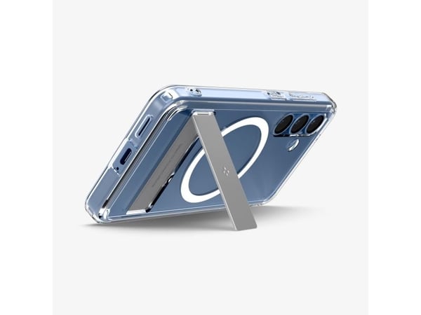Spigen Ultra Hybrid S (MagFit), Suojus, Samsung, Galaxy S25, 15,8 cm (6.2"), Läpinäkyvä, Valkoinen