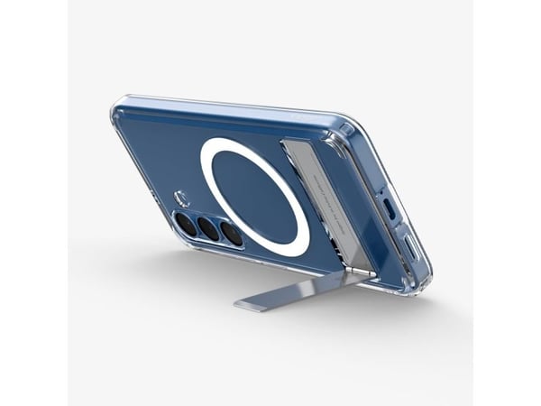 Spigen Ultra Hybrid S (MagFit), Suojus, Samsung, Galaxy S25, 15,8 cm (6.2"), Läpinäkyvä, Valkoinen