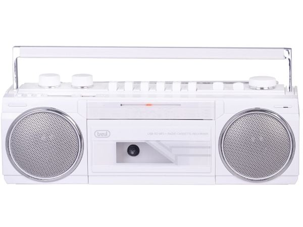 Trevi RR 501 BT, Bærbar, FM, MW, SW, Hvit, Utvendig, SD, D