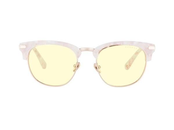 Gunnar Optiks DON-08201, Kvinner, firkant, Klassisk, Rosa, Acetat, Metall, Rav