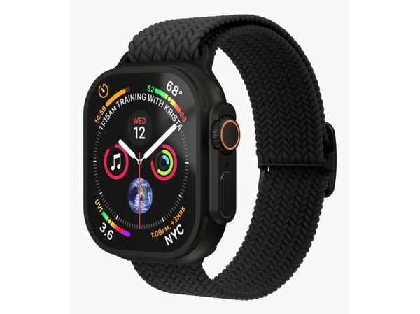 Vonmählen AWS00191, Band, Smartklokke, Svart, Apple, Apple Watch, Nylon