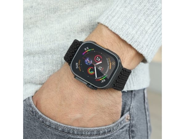 Vonmählen AWS00191, Yhtye, Älykello, musta, Apple, Apple Watch, Nailon