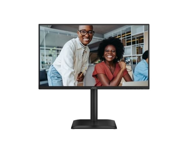 AOC 24E4U, 60,5 cm (23.8"), 1920 x 1080 pixlar, Full HD, LED, 4 ms, Svart