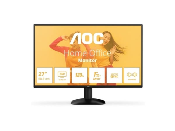 AOC B3 Q27B35S3, 68,6 cm (27"), 2560 x 1440 pikseliä, Quad HD, LED, 4 ms, lajittelu