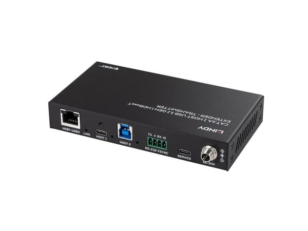 Lindy 43421, Sender og mottaker, 100 m, 480 Mbit/s, Cat6a, VS6320, Fosforbronse