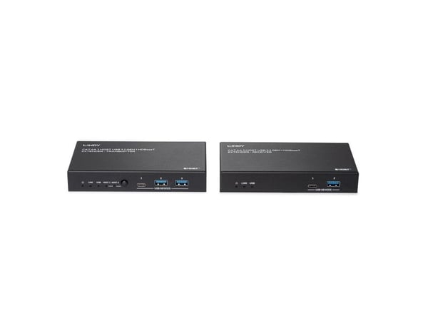 Lindy 43421, Sender og mottaker, 100 m, 480 Mbit/s, Cat6a, VS6320, Fosforbronse
