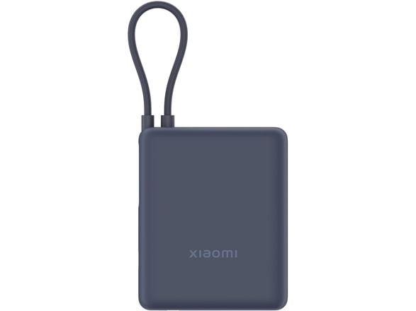 Xiaomi 33W Power Bank (integrert kabel) | 10000mAh | USB-C | Isblå
