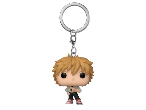 FUNKO POP! KEYCHAIN Denji, Nøkkelring, Flerfarget, Vinyl, Chainsaw Man, 102 mm, Boks
