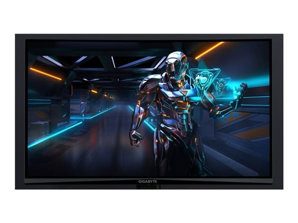 Gigabyte GS32QCA - LED-skjerm - 32" (31.5" synlig) - 2560 x 1440 QHD @ 180 Hz - VA - 250 cd/m² - 3500:1 - 1 ms - 2xHDMI, DisplayPort