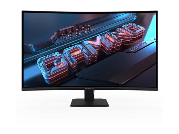 Gigabyte GS32QCA - LED-skärm - 32" (31.5" visbar) - 2560 x 1440 QHD @ 180 Hz - VA - 250 cd/m² - 3500:1 - 1 ms - 2xHDMI, DisplayPort